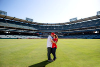 Anaheim Angels Stadium Engagement - Christopher & Martha